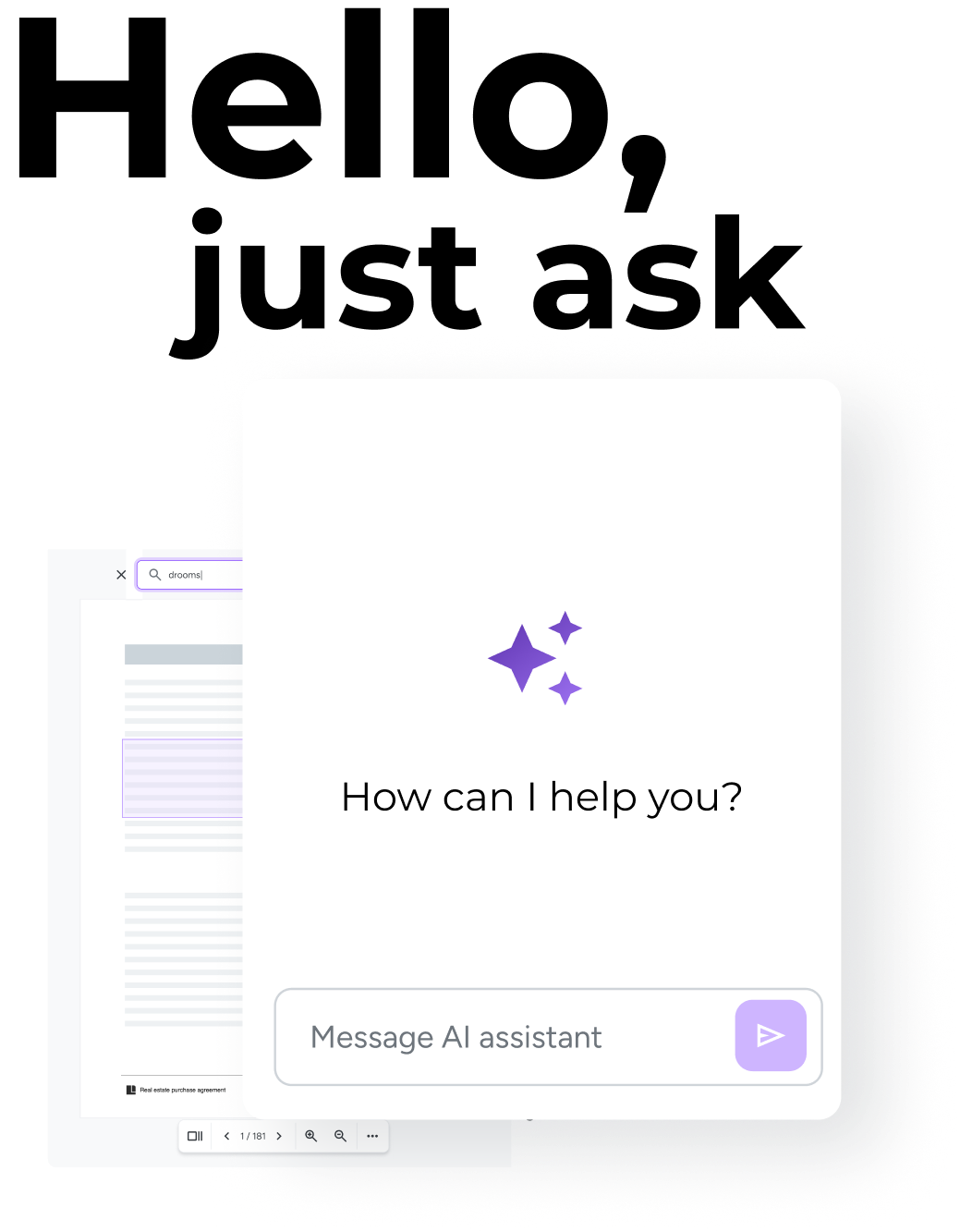 Drooms Ai Assistant